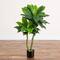 4ft. UV Resistant Artificial Bird Nest Fern Tree (Indoor/Outdoor)